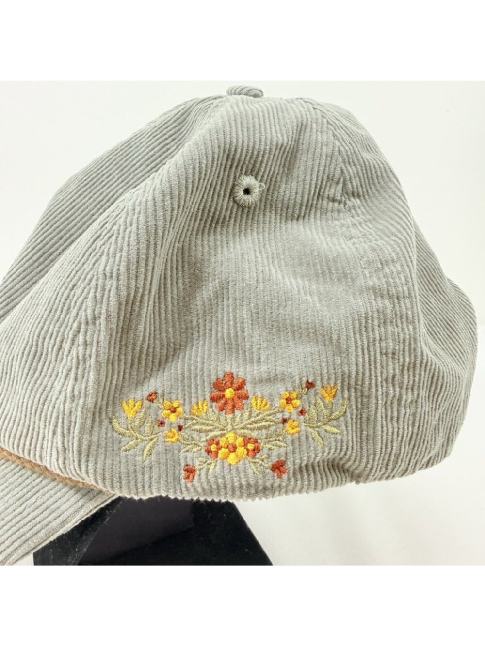Trailcoast Bloomwing Baseball Hat Cap Trucker Bird Embroidered Corduroy Snapback - Picture 11 of 12